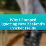 Why I Stopped Ignoring New Zealand’s Cricket Fields